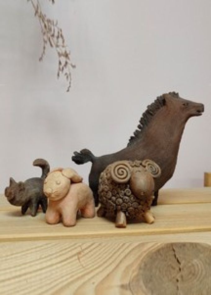 Мастер-класс по лепке из глины