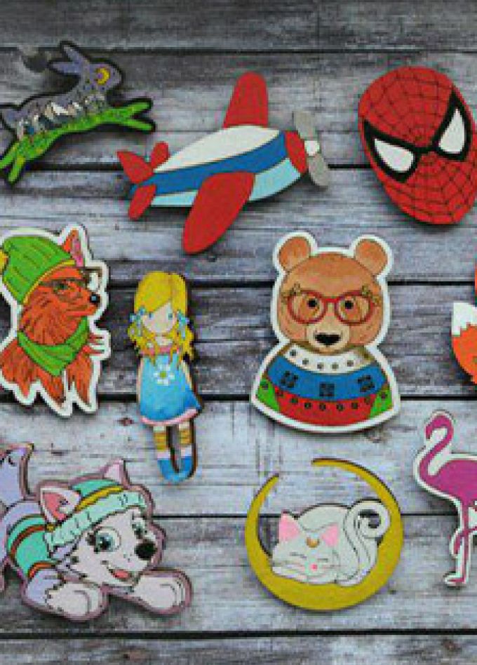 Значки или магниты. Мастер-класс