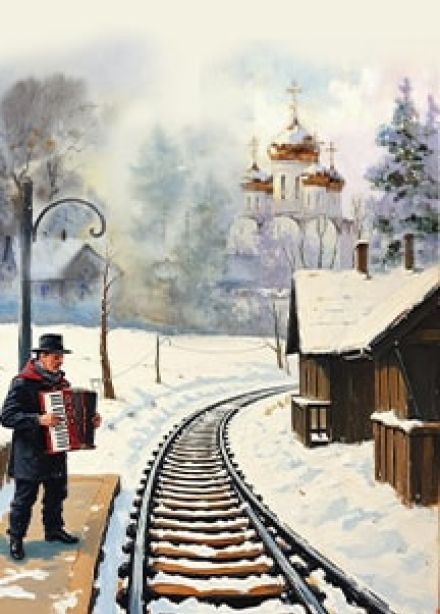 Ой, снег - снежок из цикла "Любимые песни"