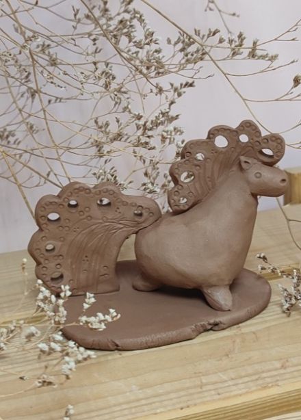 Лошадка. Мастер-класс по лепке из глины