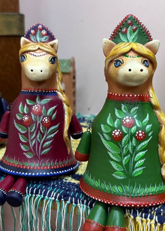 Колокольчик "2026". Мастер-класс по лепке из глины