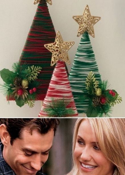 Смотрим "Отпуск по обмену" и делаем новогоднюю ёлку. Творческий киновечер