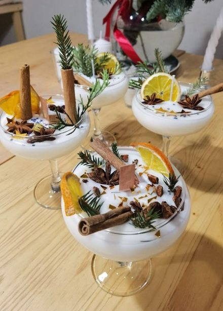 Предновогодний свечной девичник