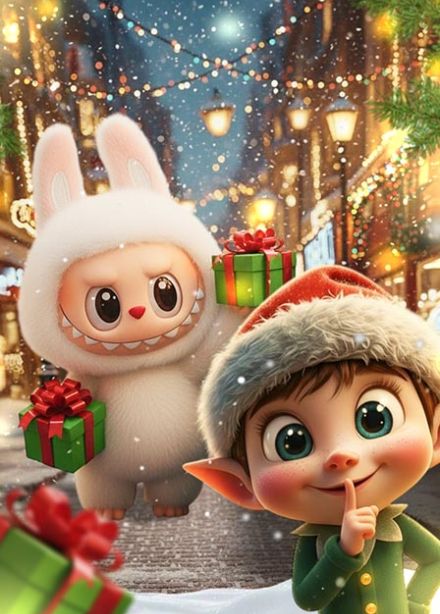 Новогодняя тайна Лабубу!