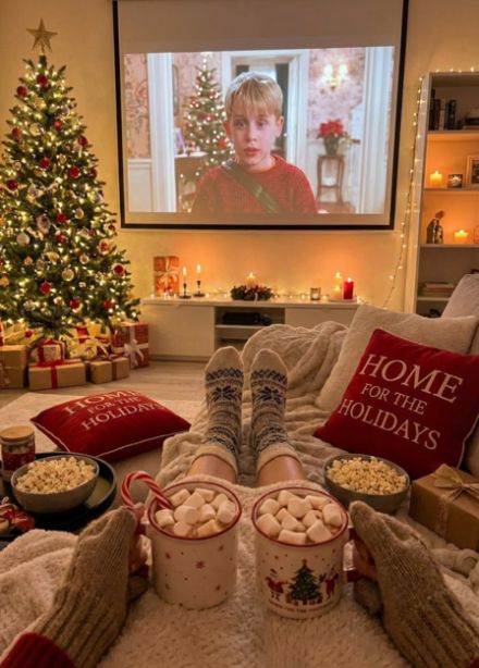 Просмотр новогоднего фильма "Один дома"