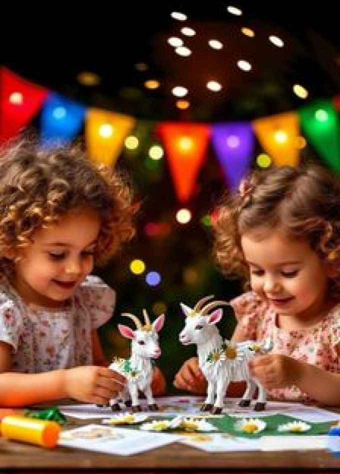 Волк и семеро козлят: Сказка на столе