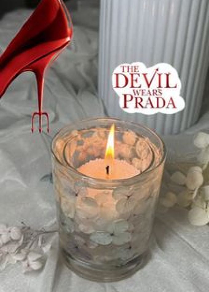 Ботаническая свеча с сухоцветами: Творческий киновечер