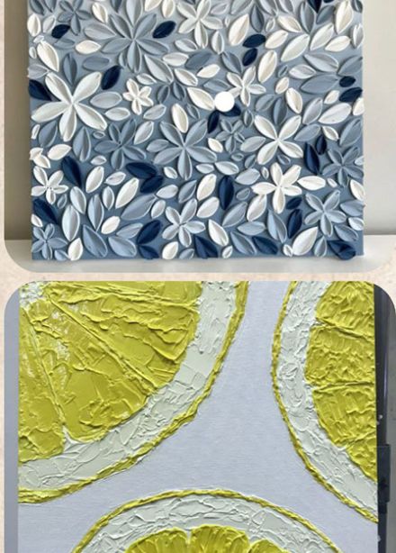 Картина текстурной пастой: Мастер-класс