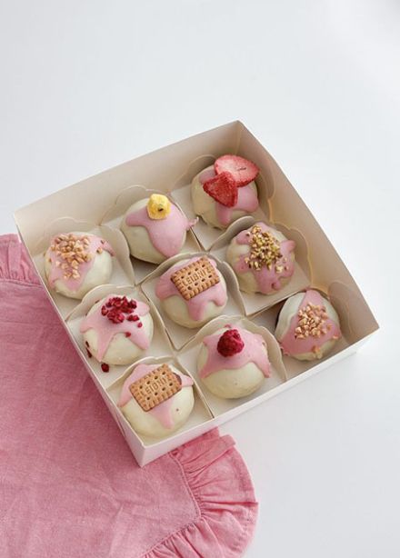 Круглые пирожные картошка. Мастер-класс