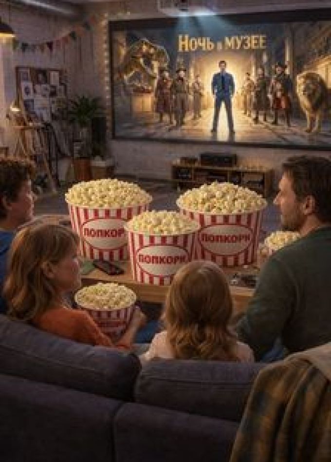 Смотрим "Ночь в музее" и делаем значки: Творческий киновечер