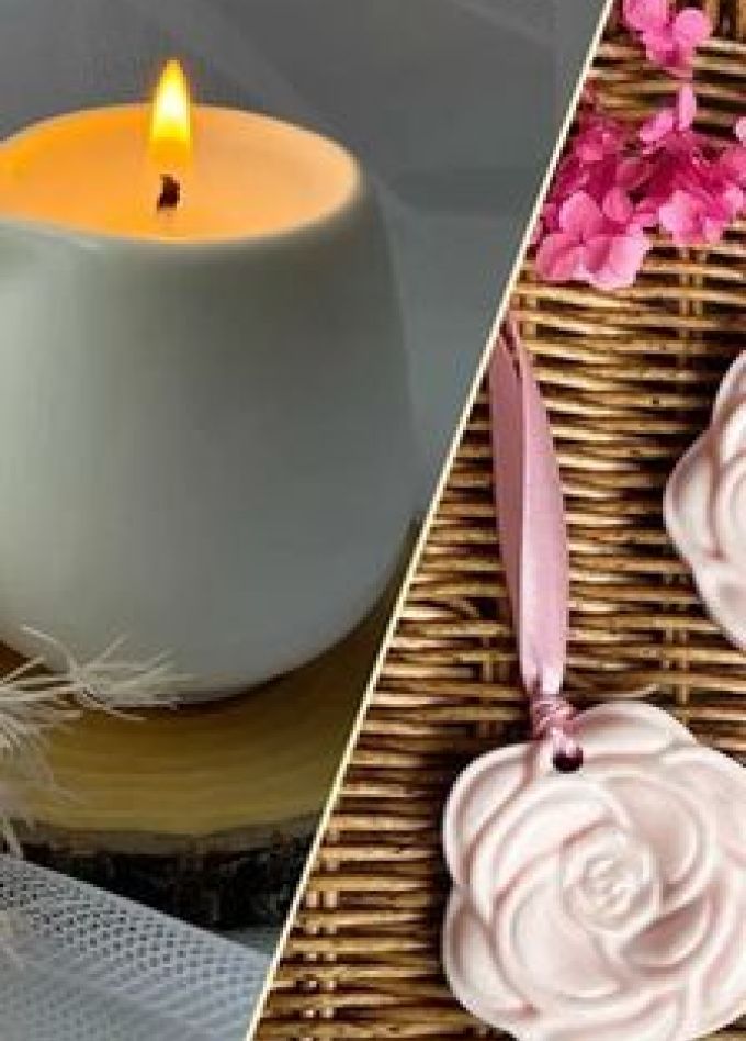 Массажная свеча и арома саше: Комбо мастер-класс