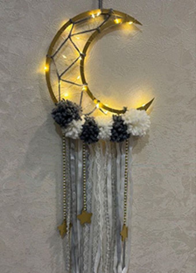 Ловец снов Луна-ночник: Мастер-класс