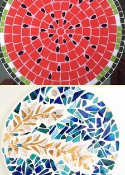 Стеклянная мозаика: Мастер-класс