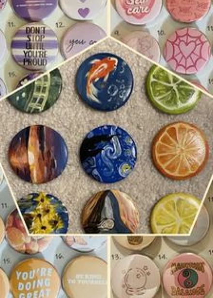 Закатные значки: Мастер-класс