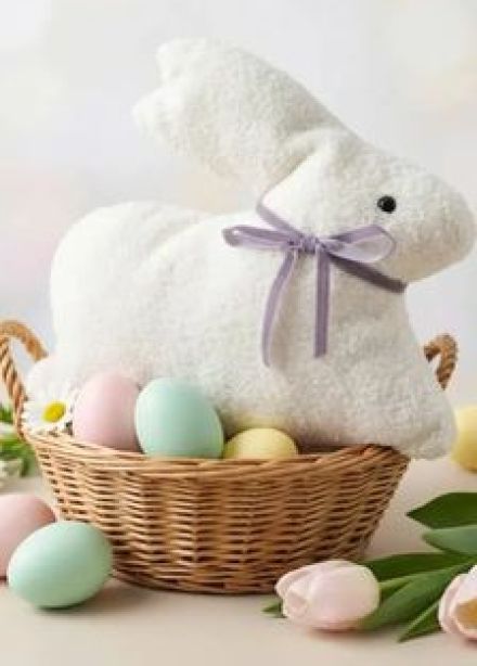 Шьем зайку подушку: Мастер-класс