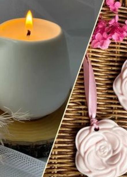 Массажная свеча и арома саше: Комбо мастер-класс