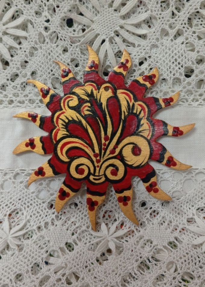 Мастер-класс по промысловой росписи