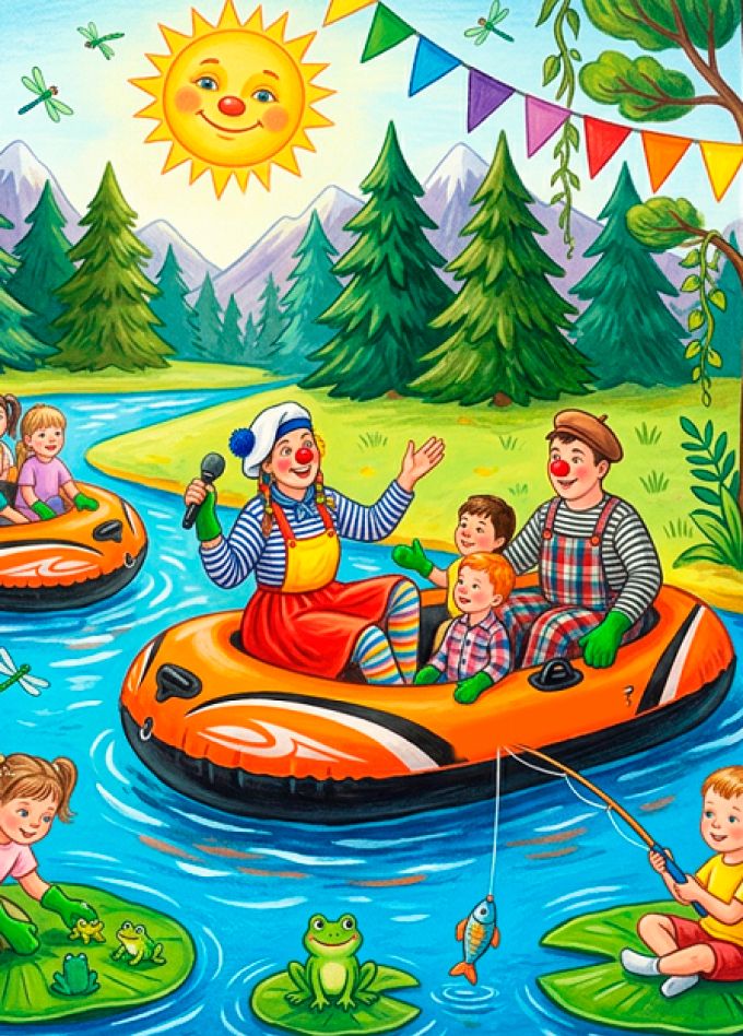 Синяя река. Бэби-спектакль