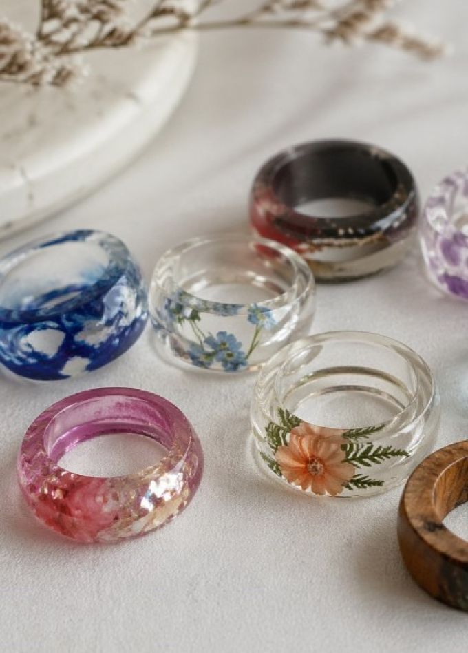 Украшения из эпоксидной смолы: Мастер-класс