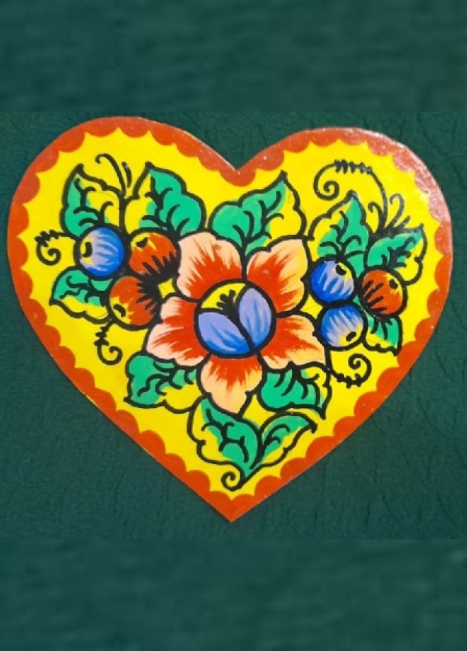 Мастер-класс по промысловой росписи "Полохово-Майданский букет"