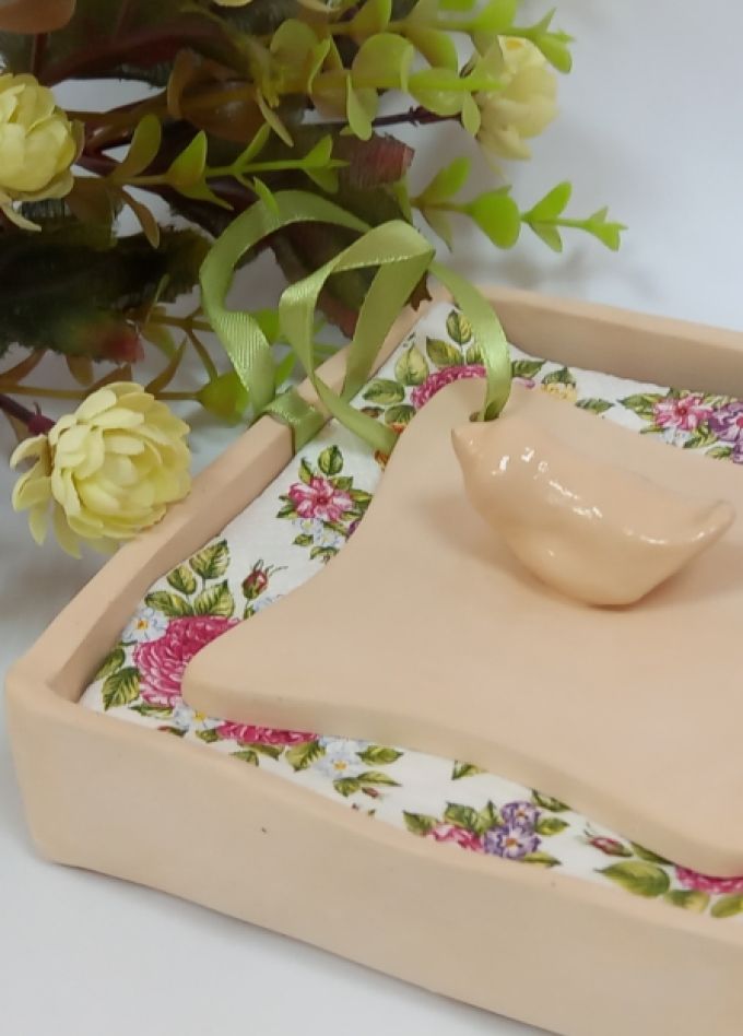 Салфетница. Мастер-класс по лепке из глины